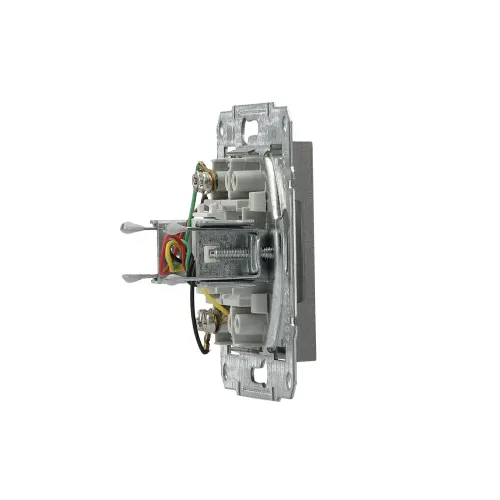 Розетка телефонна RJ-11, сталь, EPH4100162 Asfora Schneider