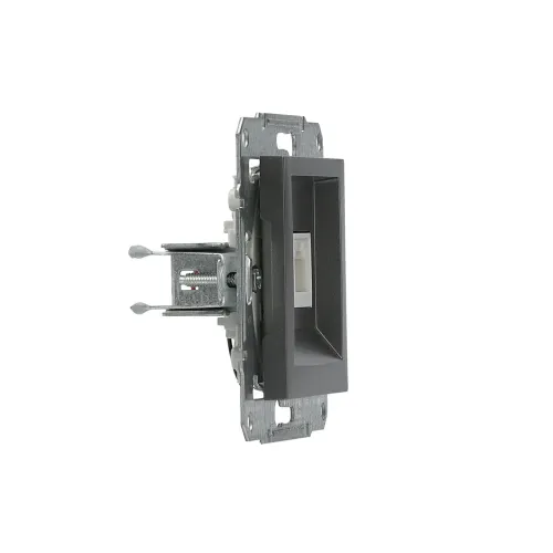 Розетка телефонна RJ-11, сталь, EPH4100162 Asfora Schneider