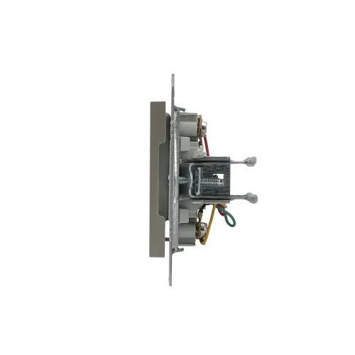 Розетка телефонная RJ-11, бронза, EPH4100169 Asfora Schneider