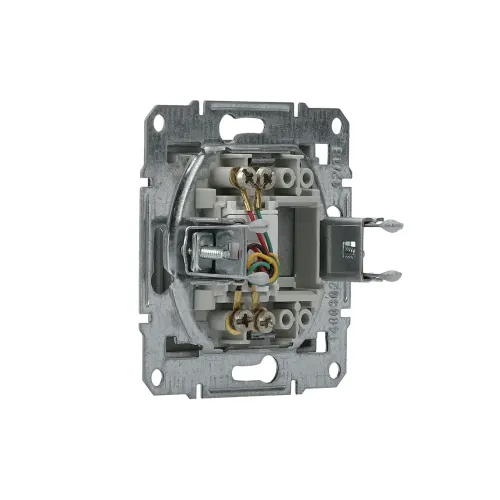 Розетка телефонная RJ-11, антрацит, EPH4100171 Asfora Schneider