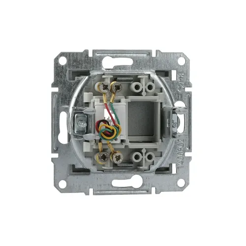 Розетка телефонная RJ-11, антрацит, EPH4100171 Asfora Schneider