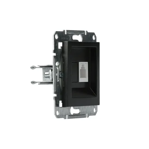Розетка телефонная RJ-11, антрацит, EPH4100171 Asfora Schneider