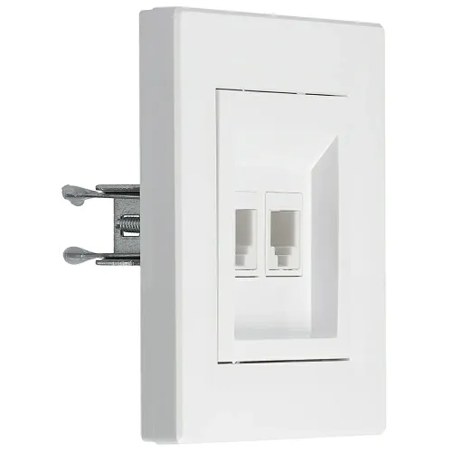 Розетка телефонная RJ11 двойная, белый, EPH4200121 Schneider Asfora
