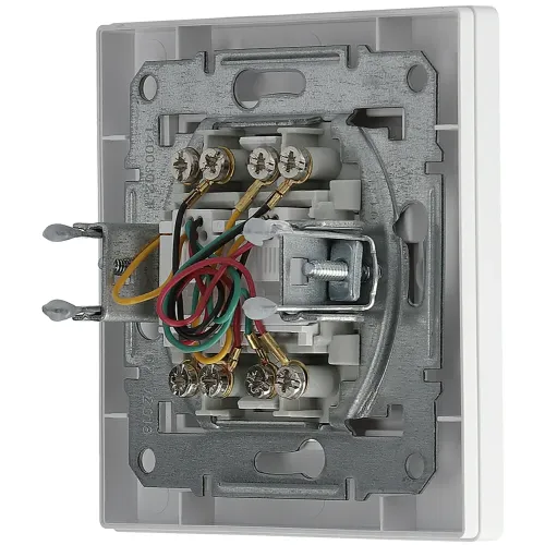 Розетка телефонная RJ11 двойная, белый, EPH4200121 Schneider Asfora
