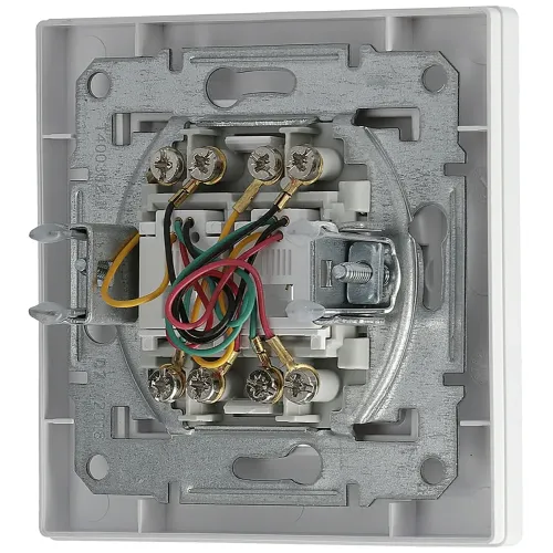 Розетка телефонная RJ11 двойная, белый, EPH4200121 Schneider Asfora