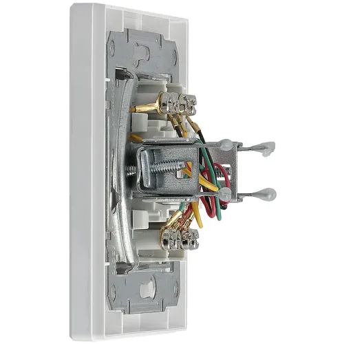 Розетка телефонная RJ11 двойная, белый, EPH4200121 Schneider Asfora