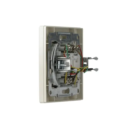Розетка телефонна RJ-11 подвійна, кремовий, EPH4200123 Schneider Asfora