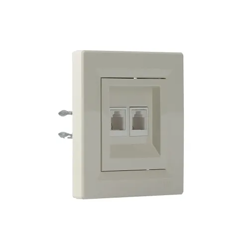 Розетка телефонна RJ-11 подвійна, кремовий, EPH4200123 Schneider Asfora