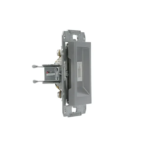 Розетка телефонна RJ-11 подвійна, алюміній, EPH4200161 Asfora Schneider