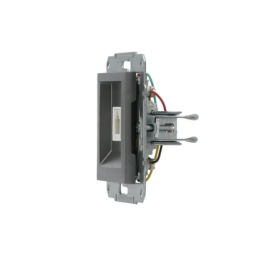 Розетка телефонная RJ-11 двойная, сталь, EPH4200162 Asfora Schneider