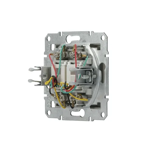 Розетка телефонна RJ-11 подвійна, бронза, EPH4200169 Asfora Schneider