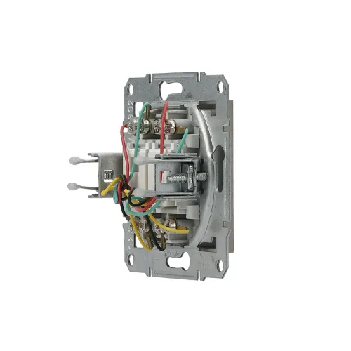 Розетка телефонна RJ-11 подвійна, бронза, EPH4200169 Asfora Schneider