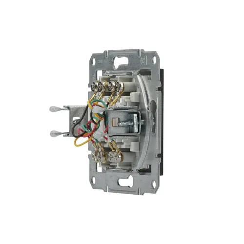 Розетка телефонна RJ-11 подвійна, антрацит, EPH4200171 Asfora Schneider