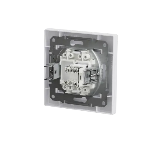 Розетка компьютерная RJ45, белый, EPH4300121 Schneider Asfora