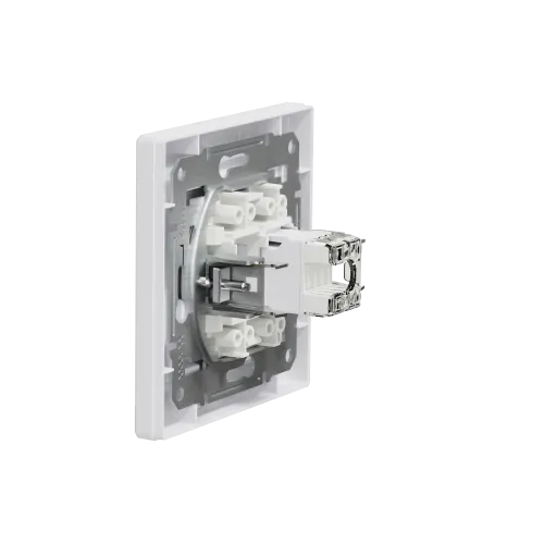 Розетка компьютерная RJ45, белый, EPH4300121 Schneider Asfora