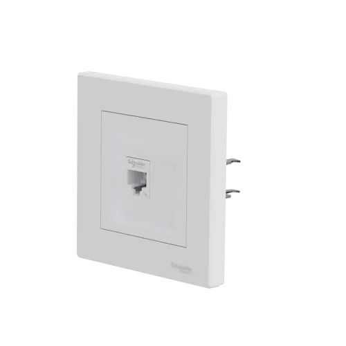 Розетка компьютерная RJ45, белый, EPH4300121 Schneider Asfora