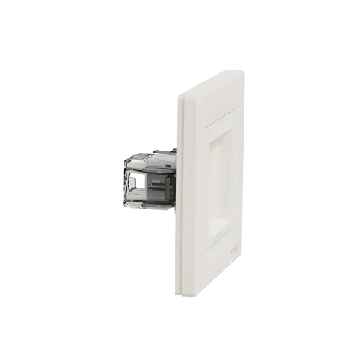 Розетка компьютерная RJ-45, кремовый, EPH4300123 Schneider Asfora