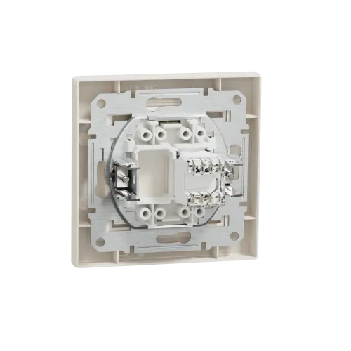 Розетка компьютерная RJ-45, кремовый, EPH4300123 Schneider Asfora