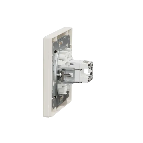 Розетка компьютерная RJ-45, кремовый, EPH4300123 Schneider Asfora