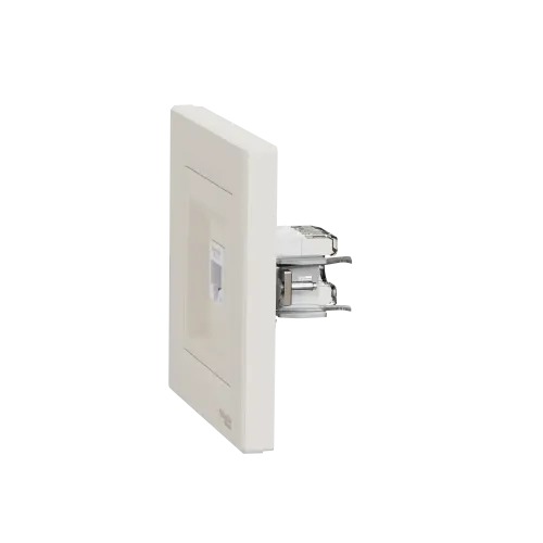 Розетка компьютерная RJ-45, кремовый, EPH4300123 Schneider Asfora