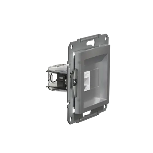 Розетка компьютерная RJ45, алюминий, EPH4300161 Asfora Schneider