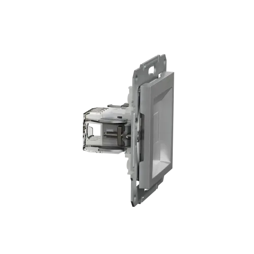 Розетка компьютерная RJ45, алюминий, EPH4300161 Asfora Schneider