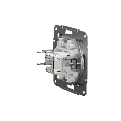 Розетка компьютерная RJ45, алюминий, EPH4300161 Asfora Schneider
