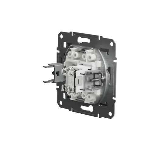 Розетка компьютерная RJ45, алюминий, EPH4300161 Asfora Schneider