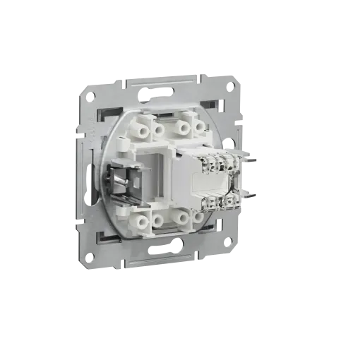 Розетка компьютерная RJ45, алюминий, EPH4300161 Asfora Schneider
