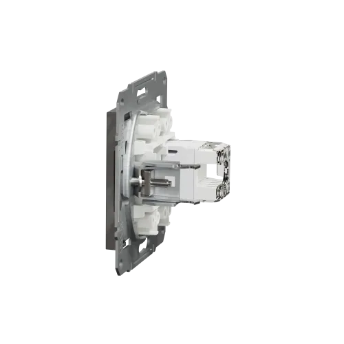 Розетка компьютерная RJ45, алюминий, EPH4300161 Asfora Schneider