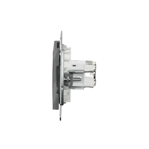 Розетка компьютерная RJ45, алюминий, EPH4300161 Asfora Schneider