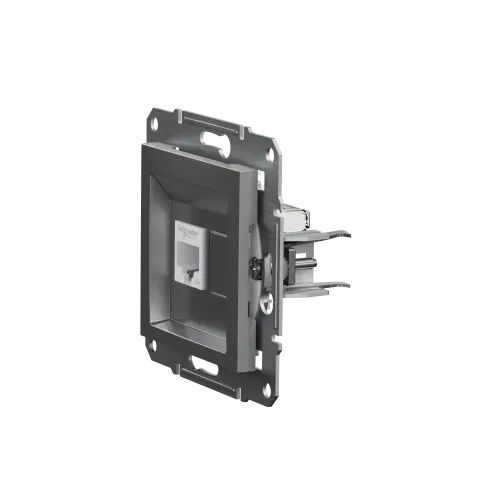 Розетка компьютерная RJ45, алюминий, EPH4300161 Asfora Schneider