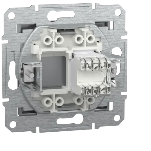 Розетка комп'ютерна RJ45, сталь, EPH4300162 Asfora Schneider