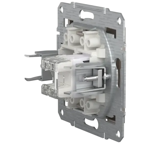 Розетка комп'ютерна RJ45, бронза, EPH4300169 Asfora Schneider