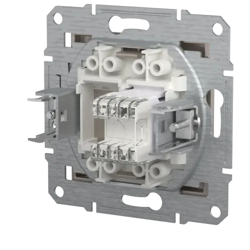 Розетка комп'ютерна RJ45, бронза, EPH4300169 Asfora Schneider