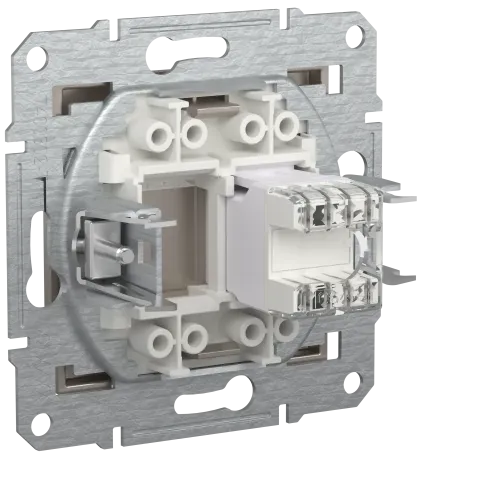 Розетка комп'ютерна RJ45, бронза, EPH4300169 Asfora Schneider