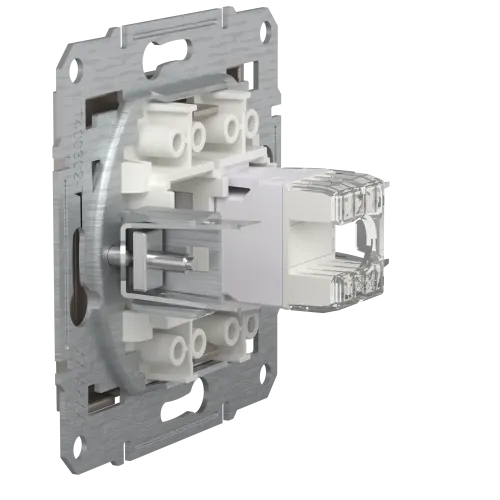 Розетка комп'ютерна RJ45, бронза, EPH4300169 Asfora Schneider