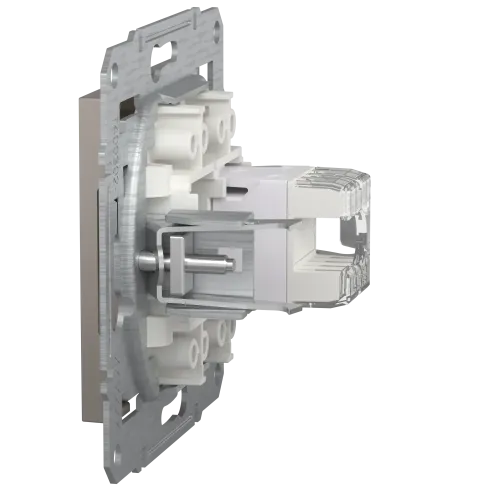 Розетка комп'ютерна RJ45, бронза, EPH4300169 Asfora Schneider