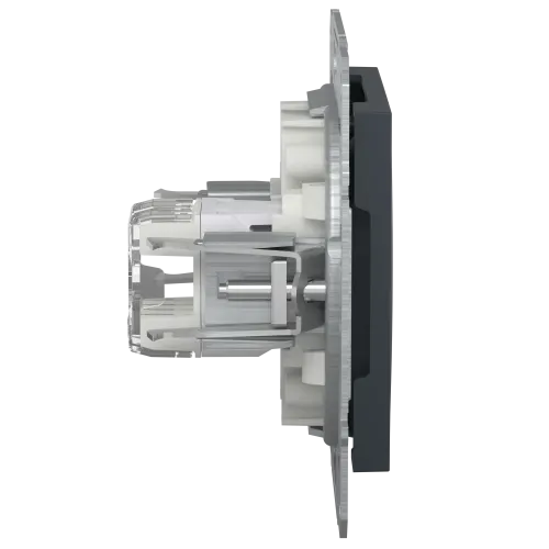 Розетка компьютерная RJ45, антрацит, EPH4300171 Asfora Schneider