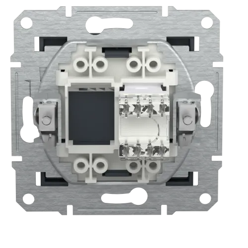 Розетка компьютерная RJ45, антрацит, EPH4300171 Asfora Schneider