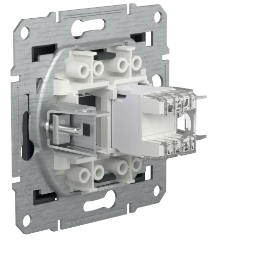 Розетка компьютерная RJ45, антрацит, EPH4300171 Asfora Schneider