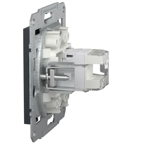 Розетка компьютерная RJ45, антрацит, EPH4300171 Asfora Schneider