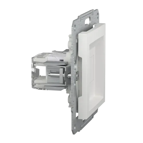 Розетка комп'ютерна RJ45, білий, Schneider Asfora