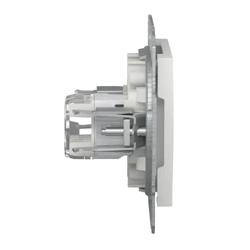 Розетка комп'ютерна RJ45, білий, Schneider Asfora