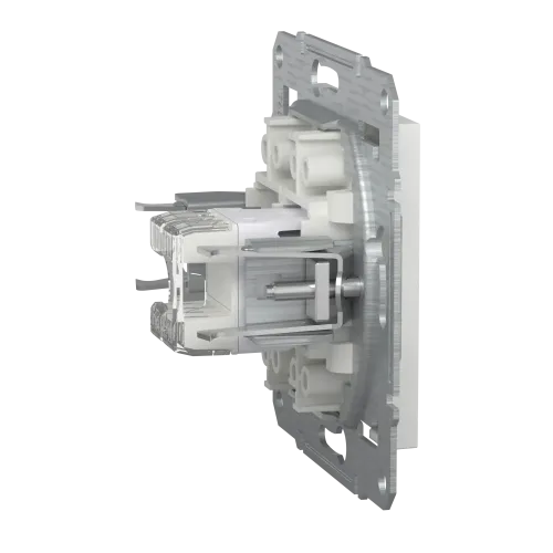 Розетка комп'ютерна RJ45, білий, Schneider Asfora