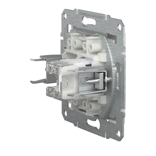 Розетка комп'ютерна RJ45, білий, Schneider Asfora