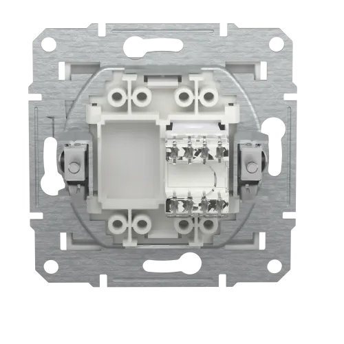 Розетка комп'ютерна RJ45, білий, Schneider Asfora