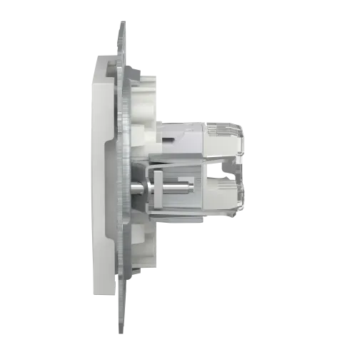 Розетка комп'ютерна RJ45, білий, Schneider Asfora