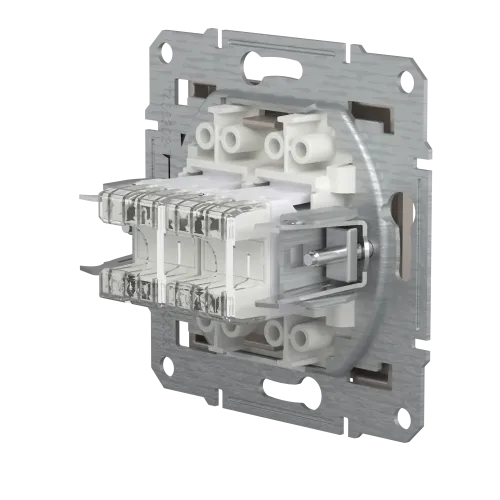 Розетка компьютерная RJ-45 двойная, бронза, EPH4400169 Asfora Schneider