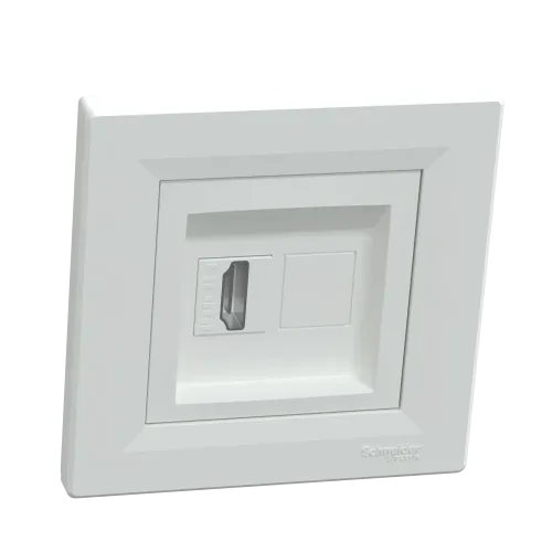 Розетка HDMI, белый, EPH4500121 Schneider Asfora